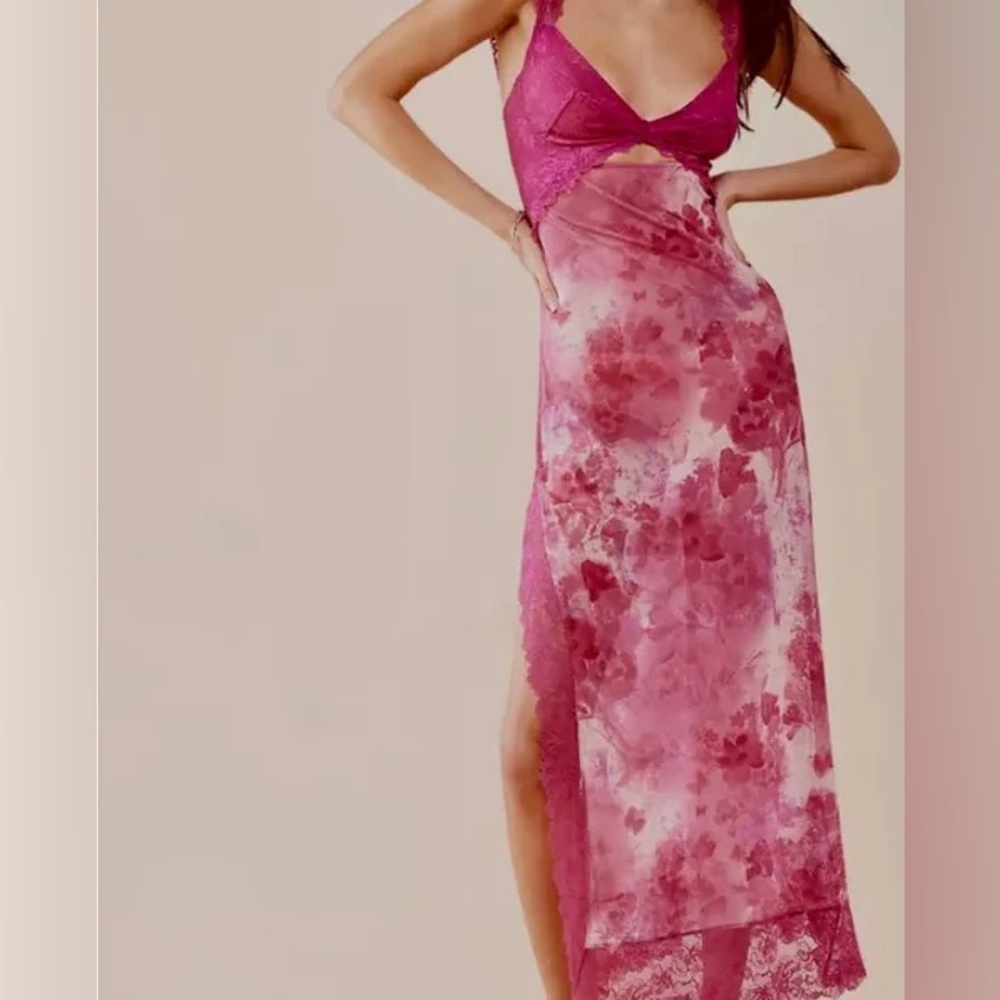 Free People Suddenly Fine Maxi Slip